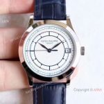 Swiss Copy Patek Philippe Calatrava 5296 Watches SS White Dial